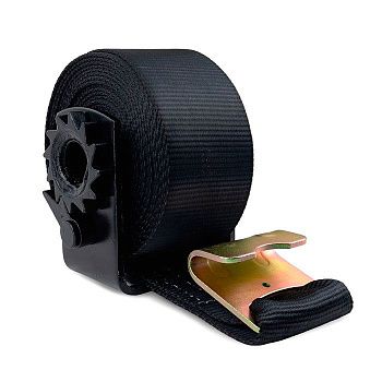 Лебёдка для стяжки груза 7,5 т. для ленты 100 мм. 8 м.